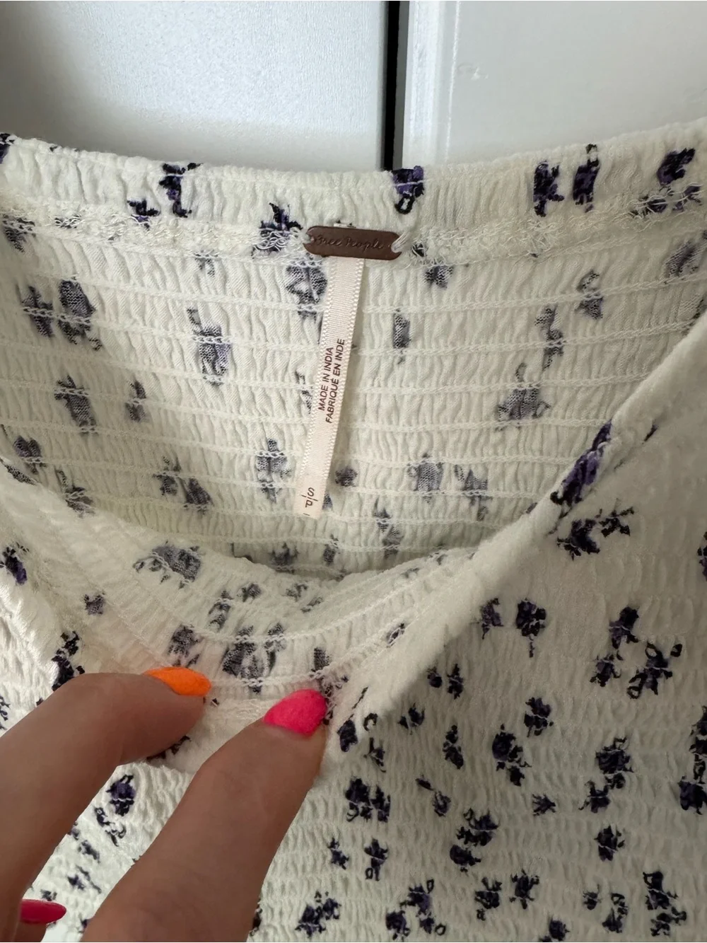 Free People Free People Marigold Mix Print Top
